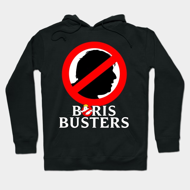 Boris Busters - Anti Boris Johnson Anti Tory Shirt Hoodie by GoldenGear